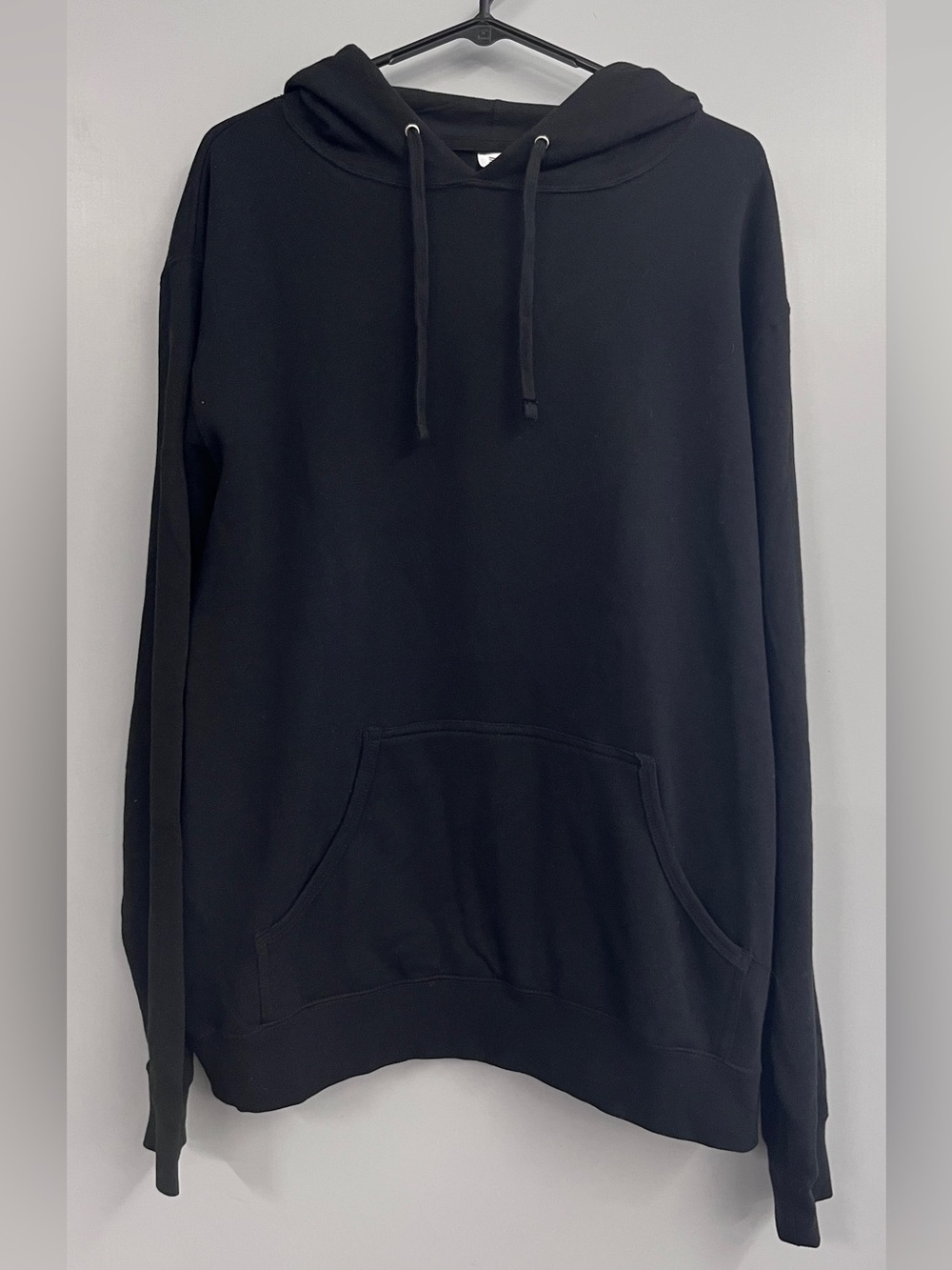 Independent Trading Co Black Hooded Sweatshirt NEW
